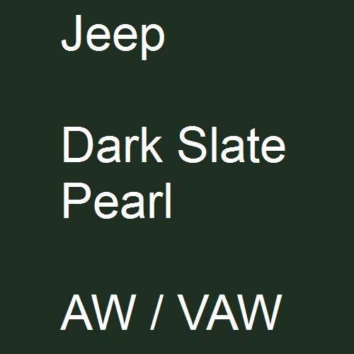 Jeep, Dark Slate Pearl, AW / VAW.